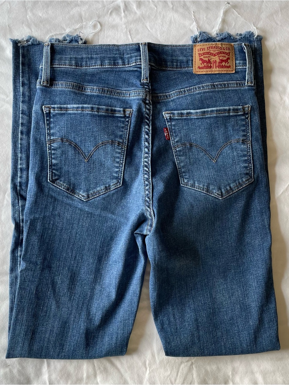 Levi's 720 High Rise Super Skinny Jeans Size 26